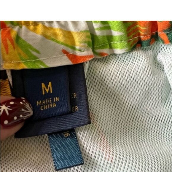 Polo Ralph Lauren HawaiianTraveler Swim Trunks Mens Medium - Picture 8 of 8